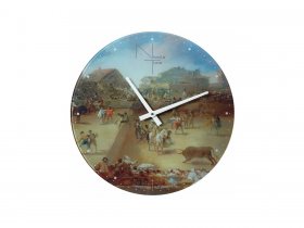 Часы интерьерные NT525 GOYA в Звёздочке - zvyozdochka.mebel-nsk.ru | фото