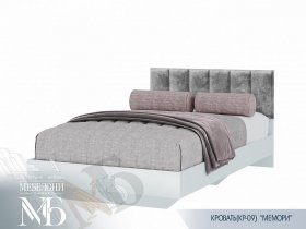 Кровать 1,2м Мемори КР-09 в Звёздочке - zvyozdochka.mebel-nsk.ru | фото