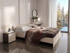 Кровать двухспальная 1,6м Гиза в Звёздочке - zvyozdochka.mebel-nsk.ru | фото