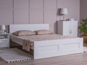 Кровать двуспальная 1,6м Сириус в Звёздочке - zvyozdochka.mebel-nsk.ru | фото