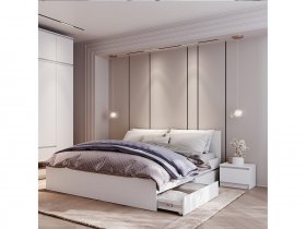 Модульная спальня Симпл в Звёздочке - zvyozdochka.mebel-nsk.ru | фото
