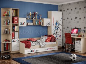 Модульная спальня Вега NEW Boy в Звёздочке - zvyozdochka.mebel-nsk.ru | фото