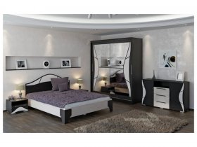 Модульная спальня Верона (Линаура) в Звёздочке - zvyozdochka.mebel-nsk.ru | фото