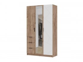 Шкаф трехстворчатый 1200 ШК-03 Орегон в Звёздочке - zvyozdochka.mebel-nsk.ru | фото